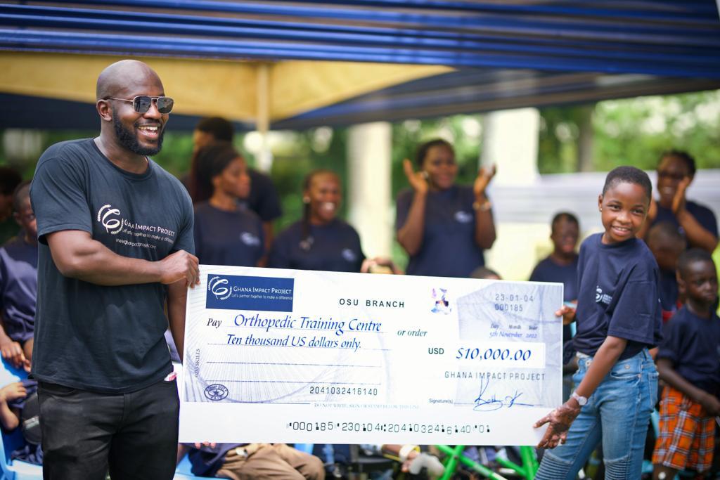 Ghana Impact Project donates $10,000 to the Orthopedic Training Centre